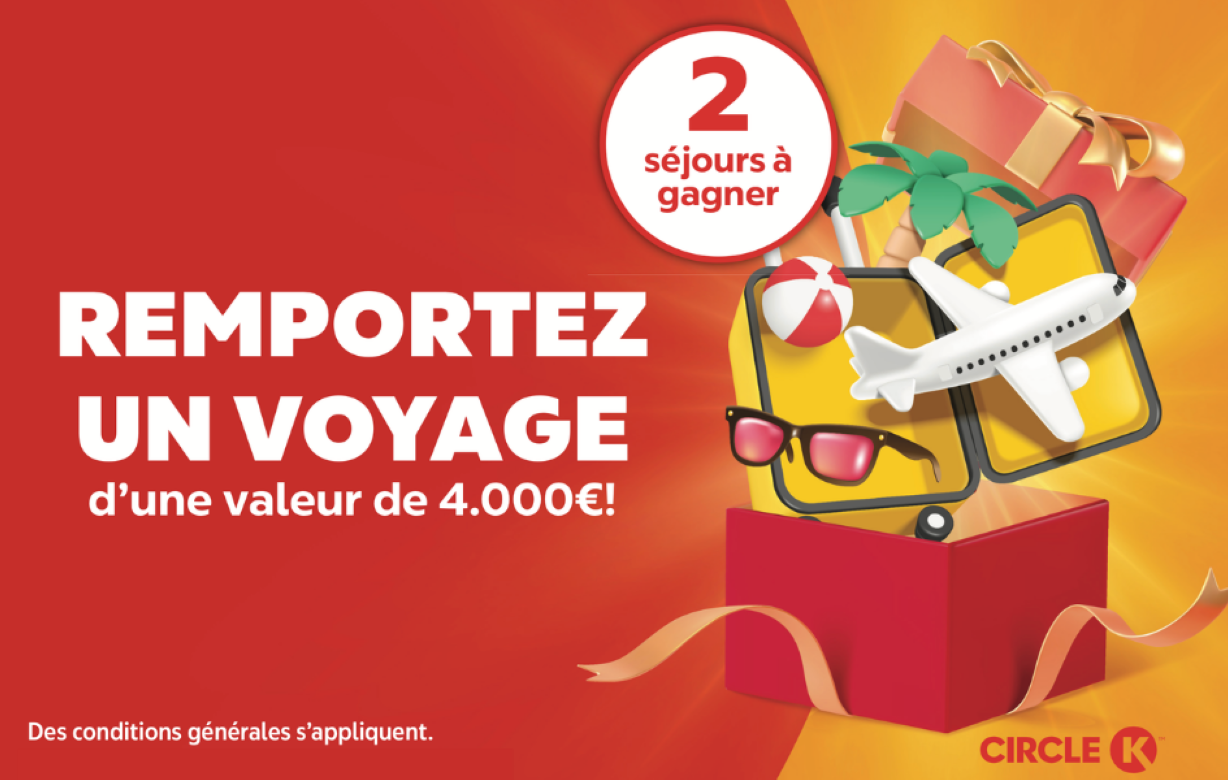 Remportez un voyage d'une valeur de 4000€