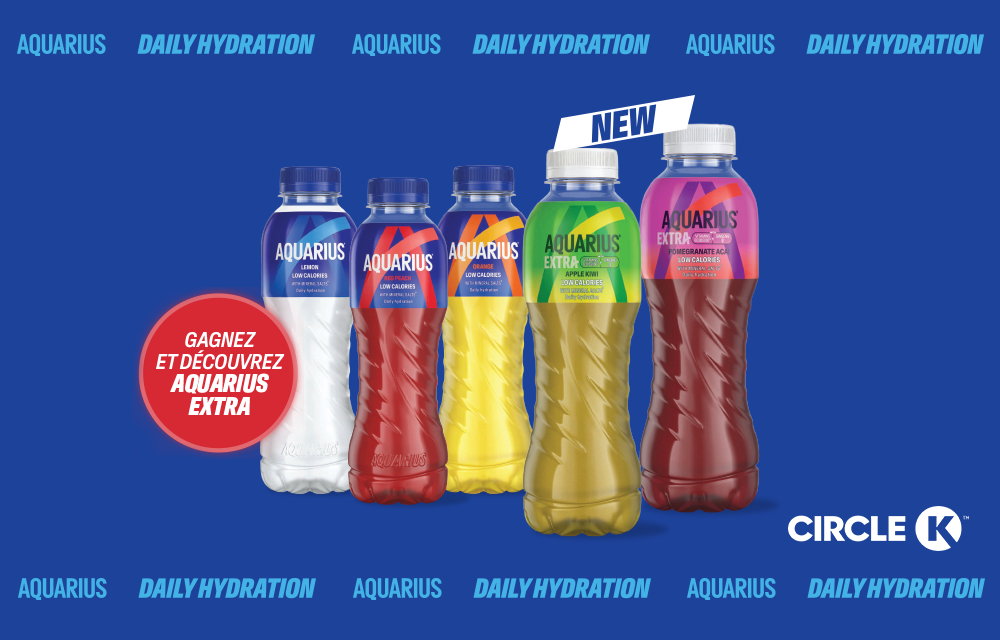 Aquarius bottles