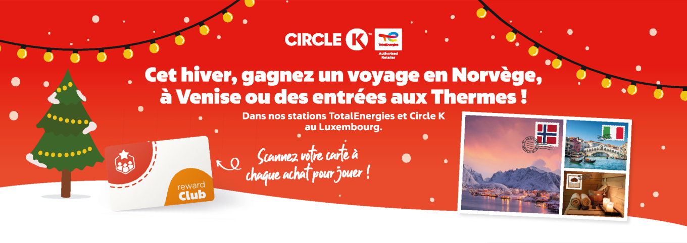 Winter Game Circle K Luxembourg